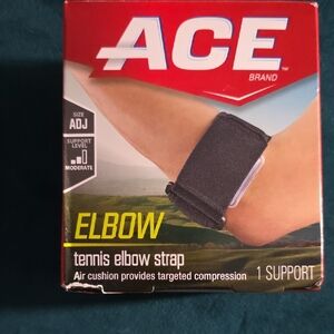 Black Tennis Elbow Strap